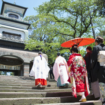 尾山神社結婚式場 金渓閣