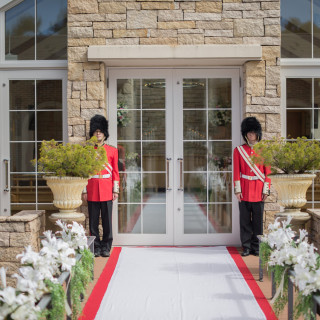 衛兵ドアマン演出プレゼント