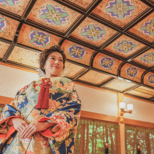 長野県の伊那に文化財指定の神社があり、そちらを手掛けた宮大工が作成した御殿山神殿|Royal Garden Palace 八王子日本閣の写真(27139858)