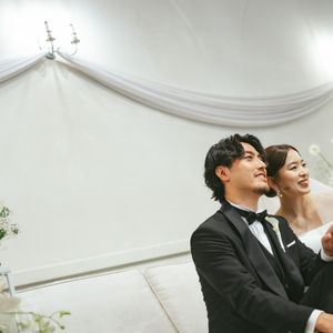 ジャルダン・ドゥ・ボヌールのフォトウェディング・前撮りの写真