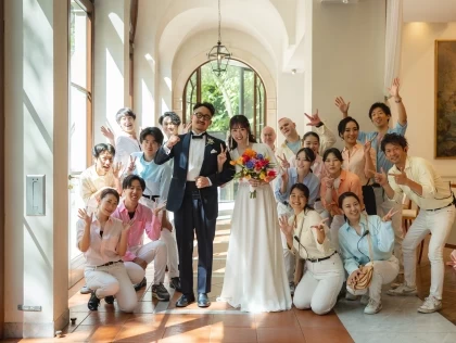 幸せを運ぶガーデンウェディング
四季折々の魅力と演出を
専任プランナーがご提案