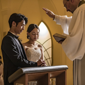 専属牧師が贈るオリジナルメッセージに心が温まる。|赤坂ル・アンジェ教会の写真(7272539)