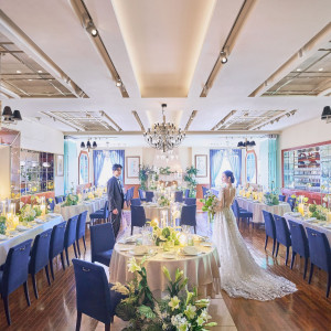 洗練された上質な空間広がる【ラ・ロシェル 福岡】贅沢貸切レストランウエディング|赤坂ル・アンジェ教会の写真(54501440)