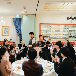 ゲストとの丁度いい距離感が会話を楽しませてくれる|赤坂ル・アンジェ教会の写真(54503575)