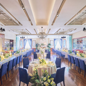 洗練された上質な空間広がる【ラ・ロシェル 福岡】贅沢貸切レストランウエディング|赤坂ル・アンジェ教会の写真(54503436)