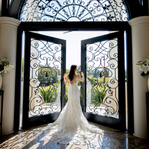 教会の目の前にある舞鶴公園の緑が一面に広がる絶景|赤坂ル・アンジェ教会の写真(54503569)