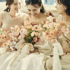 ◆ドレス重視の花嫁必見◆33万円特典&最旬ドレス試着体験*3万円試食付