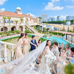 【21周年祭★190万円特典】海上の憧れ邸宅*ドレス試着＆贅沢3万試食