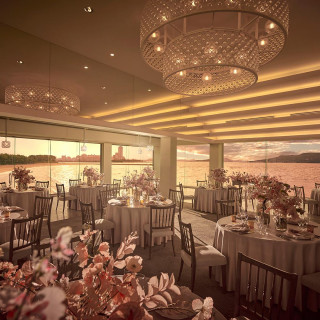 サンセットなど時間とともに移り変わる美景