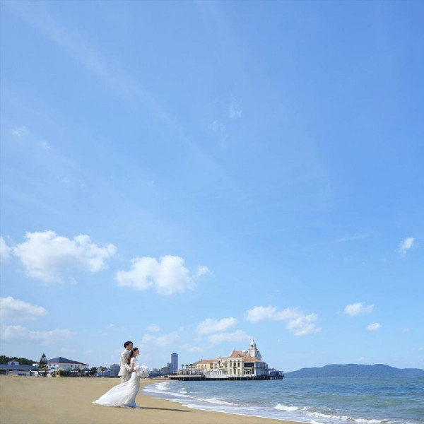 ビーチで自由な時間を