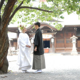 提携神社での前撮りも素敵
