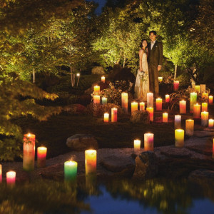 キャンドルの灯りでドラマチックなパーティを|AMANDAN TERRACE ～アマンダンテラス～の写真(54525696)