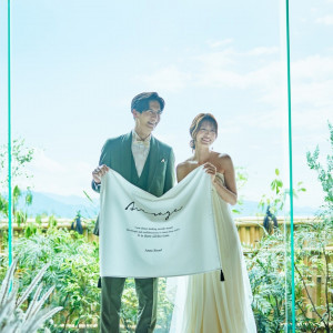 笑顔が映える挙式のひとときを|AMANDAN TERRACE ~アマンダンテラス~の写真(54520247)