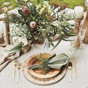 幸せの象徴とされてきたグリーンリースをモチーフにしたボタニカルデザイン|AMANDAN TERRACE ～アマンダンテラス～の写真(54525218)