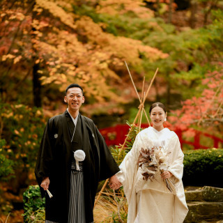 【秋の日本庭園絶景紅葉WD】和×洋の極上ウエディング体感フェア