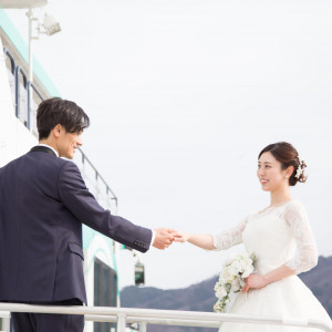 自然光が降り注ぐロケーション