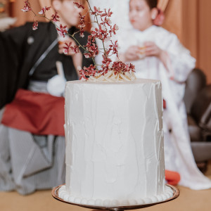 お二人へ想いを込めて作るウェディングケーキ。|浄土ヶ浜パークホテルの写真(53168111)