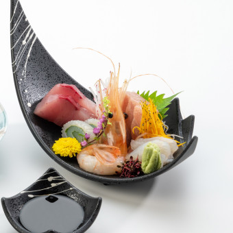 三陸鮮魚の5点盛り