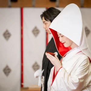 夫婦固めの盃（三々九度）|ホテル日航姫路の写真(33080001)