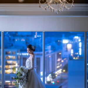 15階の【夜間飛行】はフォトスポットやアフターパーティーの会場として|ホテル日航姫路の写真(33079910)