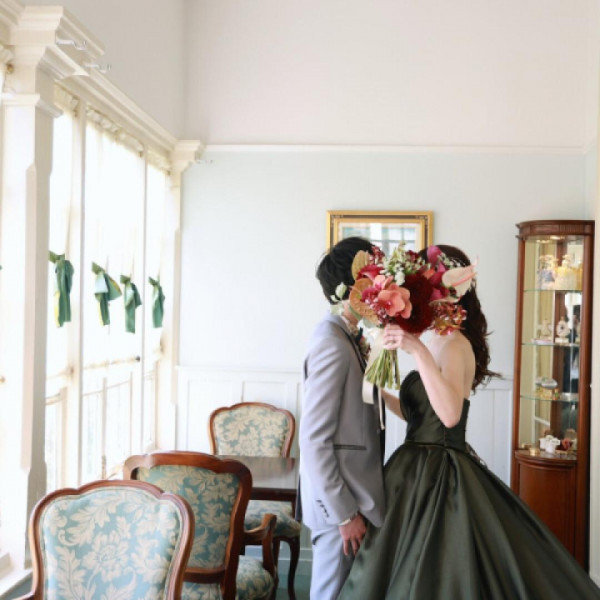 築130年以上、どこを撮っても絵になる一般非公開の異人館で、ふたりの想い出を