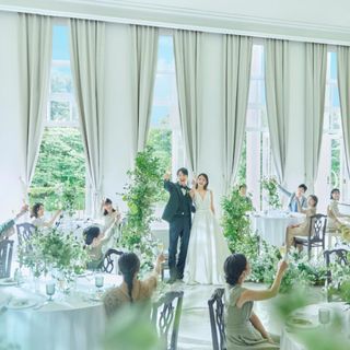 【連休ラスト限定10大特典】1日1組貸切邸宅×挙式体験*試食付