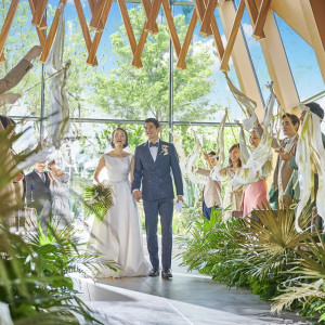 ゲスト全員が参加できる「リボンワンズ」は完全オリジナル！手作り感満載の結婚式は準備が大変な分、感動もHITOSHIOです。|ロイヤルパークアルカディアの写真(6233056)