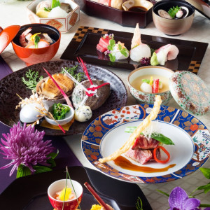 幅広い年齢層のゲストに喜ばれる繊細な和食