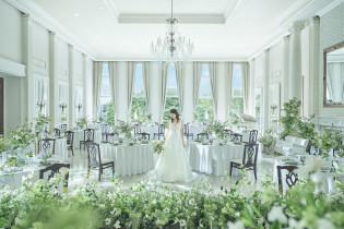 開放的なパーティースペース|アーカンジェル迎賓館（仙台）/テイクアンドギヴ・ニーズウェディングの写真(56448794)