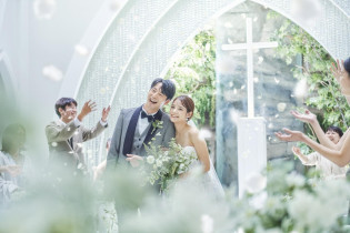 ロマンティックフラワーシャワー|アーカンジェル迎賓館（仙台）/テイクアンドギヴ・ニーズウェディングの写真(56448568)