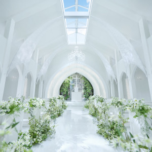 駅近とは思えないロケーションで一日一組のプライベート感たっぷりの貸切ウエディングを！|アーカンジェル迎賓館（仙台）/テイクアンドギヴ・ニーズウェディングの写真(54738493)