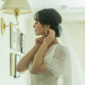 ヘアスタイルもご新婦様のご希望にお応え|アーカンジェル迎賓館（仙台）/テイクアンドギヴ・ニーズウェディングの写真(50804958)