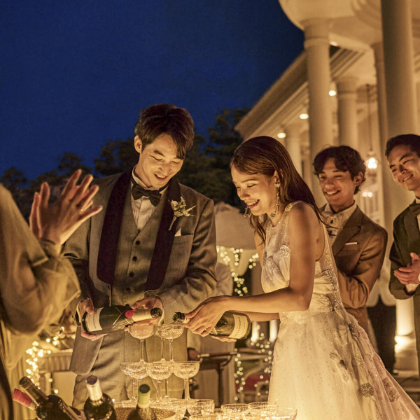 同じ会場でそのまま2次会もできるのも魅力☆