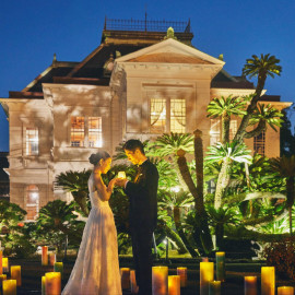 【平日限定】豪華料亭コース試食×幻想的な夜の文化財ツアー