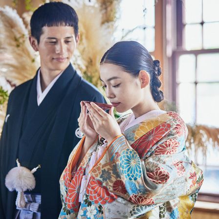 西洋館で和装人前式|柳川藩主立花邸 御花 since 1738の写真(26927218)