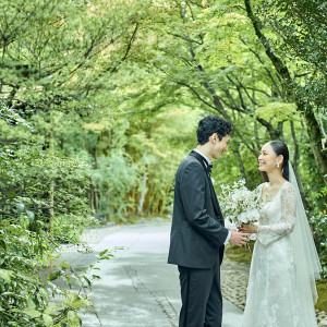 美しい庭園や和と洋が融合する邸宅内はどこを切り取っても印象的。花嫁姿が映えるフォトスポットも沢山|THE SODOH HIGASHIYAMA KYOTO（ザ ソウドウ 東山 京都）の写真(35209917)