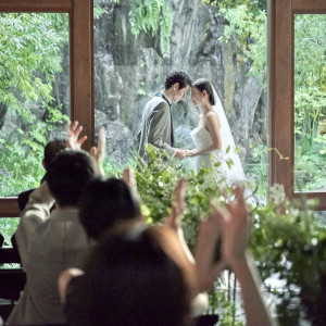 庭園の木々に囲まれて佇む独立型チャペル「THE COZY MUSIC HALL」|THE SODOH HIGASHIYAMA KYOTO（ザ ソウドウ 東山 京都）の写真(45136359)