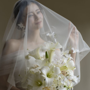 インポートドレスからオリジナルドレス、新作ドレスなど幅広くご用意|北山ル・アンジェ教会の写真(55435909)