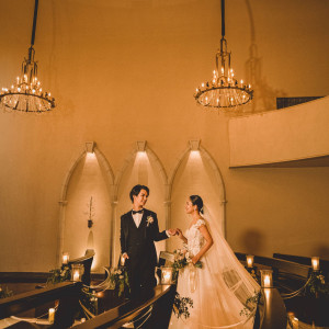 大切な家族と行うセレモニー“ユニティキャンドル” で一層家族の絆が深まり心あたたまる瞬間に|北山ル・アンジェ教会の写真(55435504)