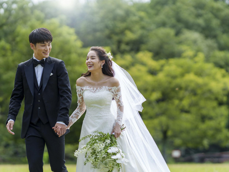 京都・北山の美しい景観を独り占めして叶えるスローウェディング