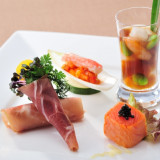 ゲストへのおもてなしは、おふたりが選ぶお料理で★