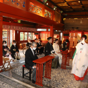 少人数での結婚式も承っています|冠稲荷神社 宮の森迎賓館 ティアラグリーンパレスの写真(22332859)