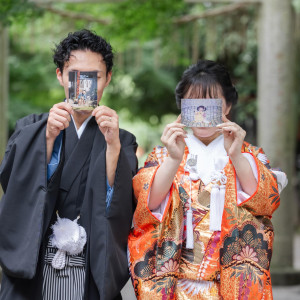 フォトグッズ持ち込み自由となっております!|冠稲荷神社 宮の森迎賓館 ティアラグリーンパレスの写真(56208622)