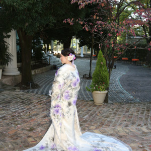 桂由美先生の色打掛も取り扱っております|冠稲荷神社 宮の森迎賓館 ティアラグリーンパレスの写真(22046830)