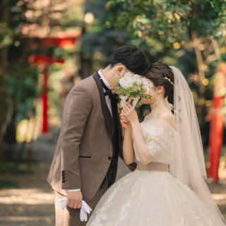 流行ドレスでかわいく撮影