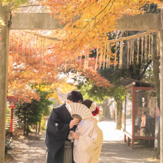 紅葉シーズにも合う素敵な白無垢ご用意しております！！