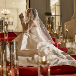 貸切だからこそ叶うお開き後のフォトシューティング|アーククラブ迎賓館（広島）/テイクアンドギヴ・ニーズウェディングの写真(54725253)