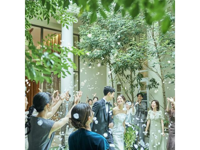 【1件目ご来館特典】◆少人数ウエディングSpecialプランをご案内