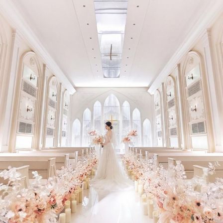 純白のホワイトハウス|ニーズ広島 by T&G WEDDING(旧 アーククラブ迎賓館 広島)の写真(62214972)
