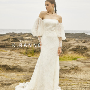 透明感のあるシフォン生地が軽やか|ウエディングパルコ アルジェントの写真(55591116)